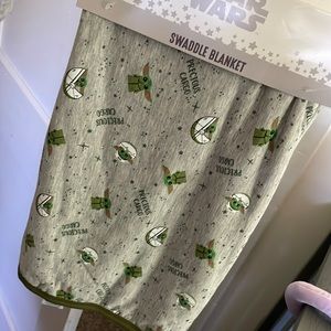 NWT Star Wars Grogu Baby Blanket